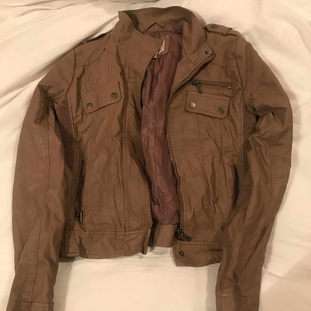 Leather jacket